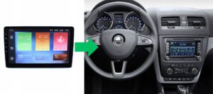 RADIO NAWIGACJA GPS SKODA YETI 2009-2015 ANDROID 8/128 GB