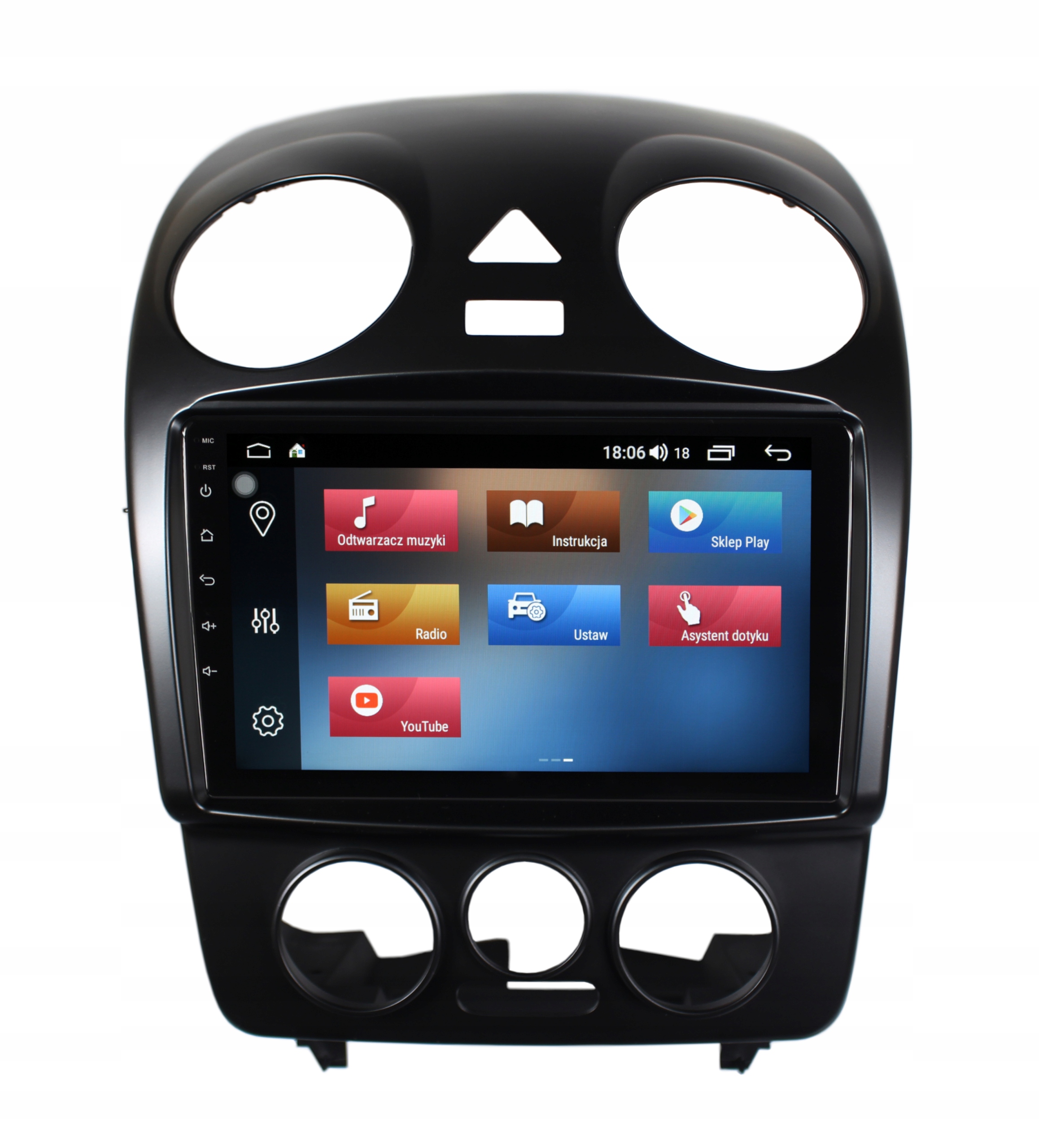 RADIO NAWIGACJA GPS VOLKSWAGEN BEETLE 2004-2010 ANDROID 8/128 GB