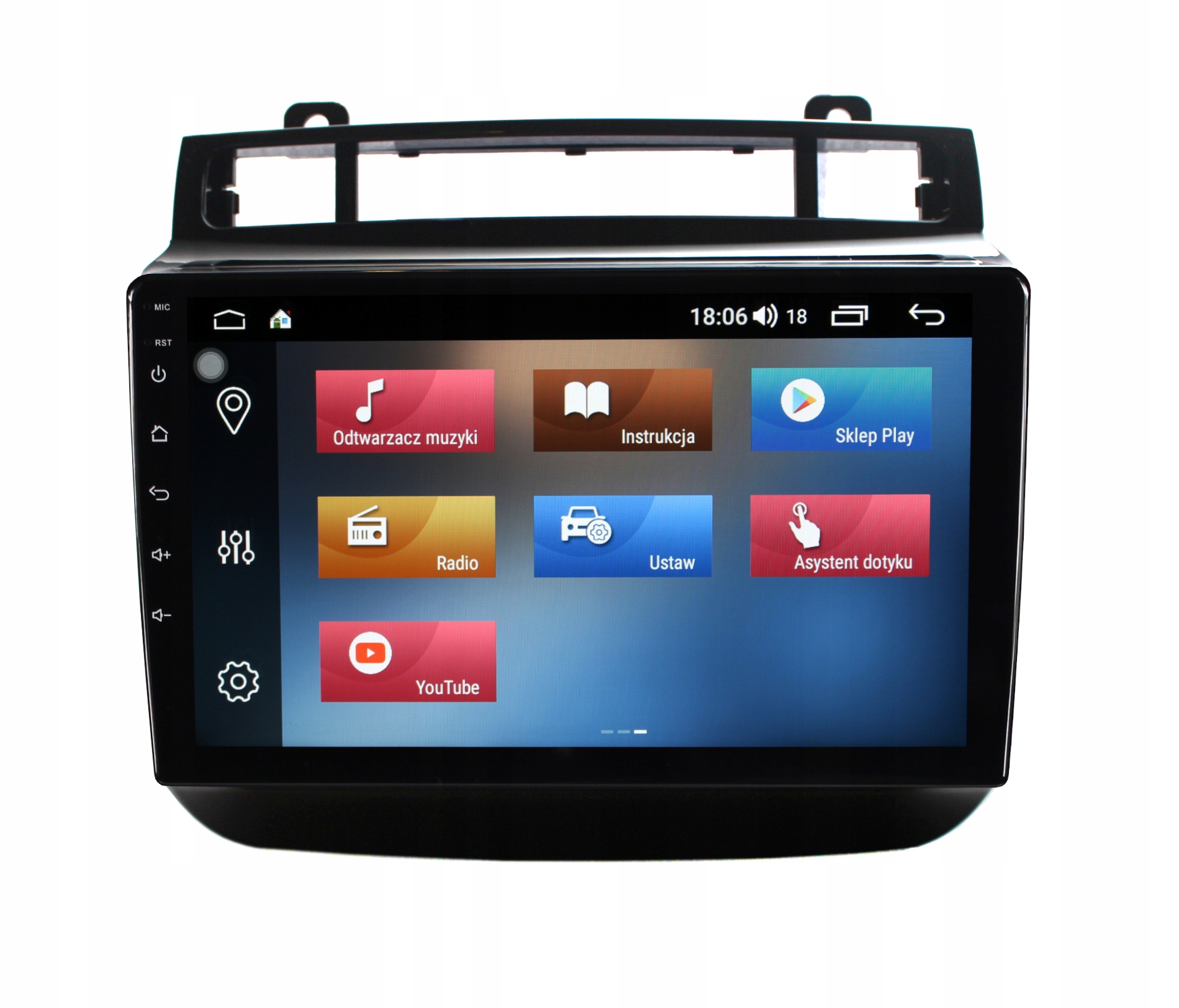 RADIO NAWIGACJA GPS VOLKSWAGEN TOUAREG 2010-2018 ANDROID 2/64 GB
