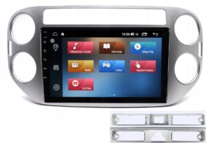 RADIO NAWIGACJA GPS VOLKSWAGEN TIGUAN I 2006-2017 ANDROID CARPLAY 2/64 GB