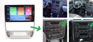 RADIO NAWIGACJA GPS PEUGEOT 406 1995-2004 ANDROID 8/128 GB