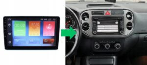 RADIO NAWIGACJA GPS VOLKSWAGEN TIGUAN 2007-2014 ANDROID 8/128 GB