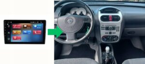 RADIO NAWIGACJA GPS OPEL COMBO C 2001-2010 ANDROID 8/128 GB