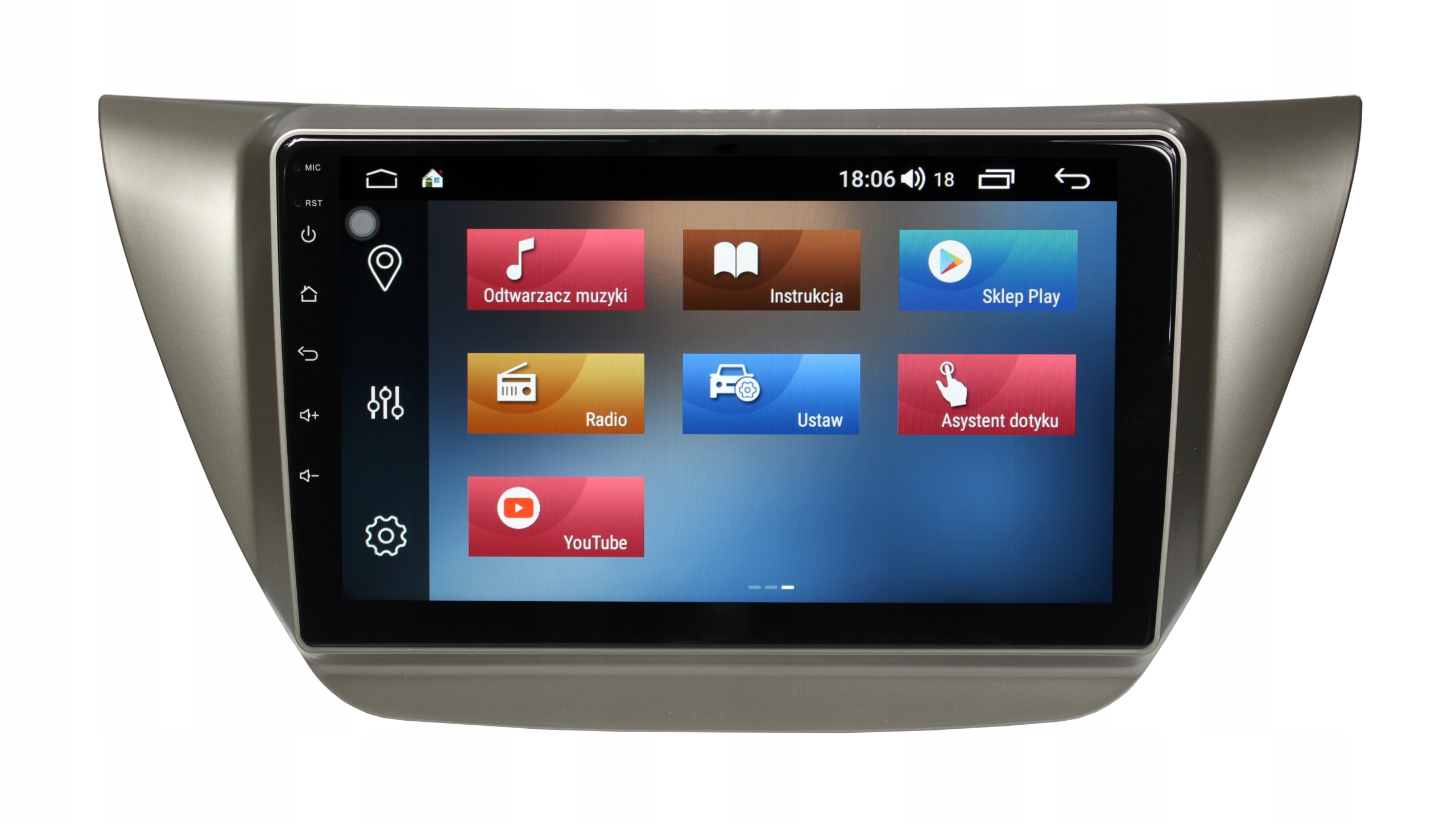 RADIO NAWIGACJA GPS MITSUBISHI LANCER VII 2003-2011 ANDROID 8/128 GB 3 RADIO NAWIGACJA GPS MITSUBISHI LANCER VII 2003-2011 ANDROID 8/128 GB