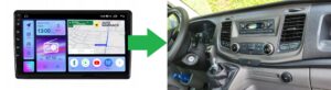 RADIO NAWIGACJA GPS FORD TRANSIT 2020-2024 ANDROID CARPLAY 4/64 GB