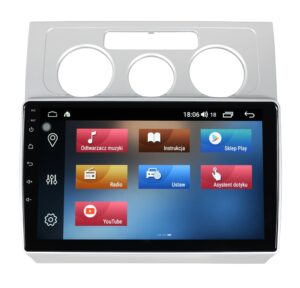 RADIO NAWIGACJA GPS VOLKSWAGEN TOURAN ANDROID 8/128 GB