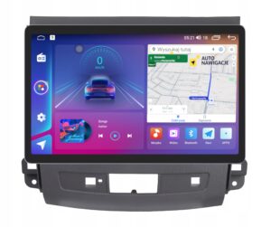 RADIO NAWIGACJA GPS MITSUBISHI OUTLANDER PEUGEOT 4007 2006-12 - 11,5 Cala 8/128 GB