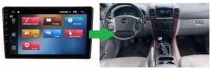 RADIO NAWIGACJA GPS KIA SORENTO I 2002-2007 ANDROID 8/128 GB