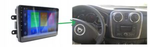 RADIONAWIGACJA GPS DACIA SANDERO 2012-2016 ANDROID 8/128 GB