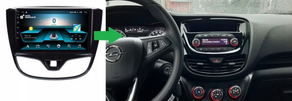 RADIO NAWIGACJA GPS OPEL KARL 2014-2020 ANDROID CARPLAY 2/64 GB