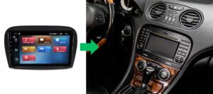RADIO NAWIGACJA GPS MERCEDES BENZ-SL 2006-2011 ANDROID 8/128 GB