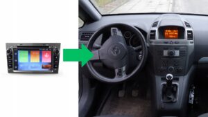 RADIO NAWIGACJA GPS OPEL ZAFIRA B 2005-14 ANDROID 4/64 GB