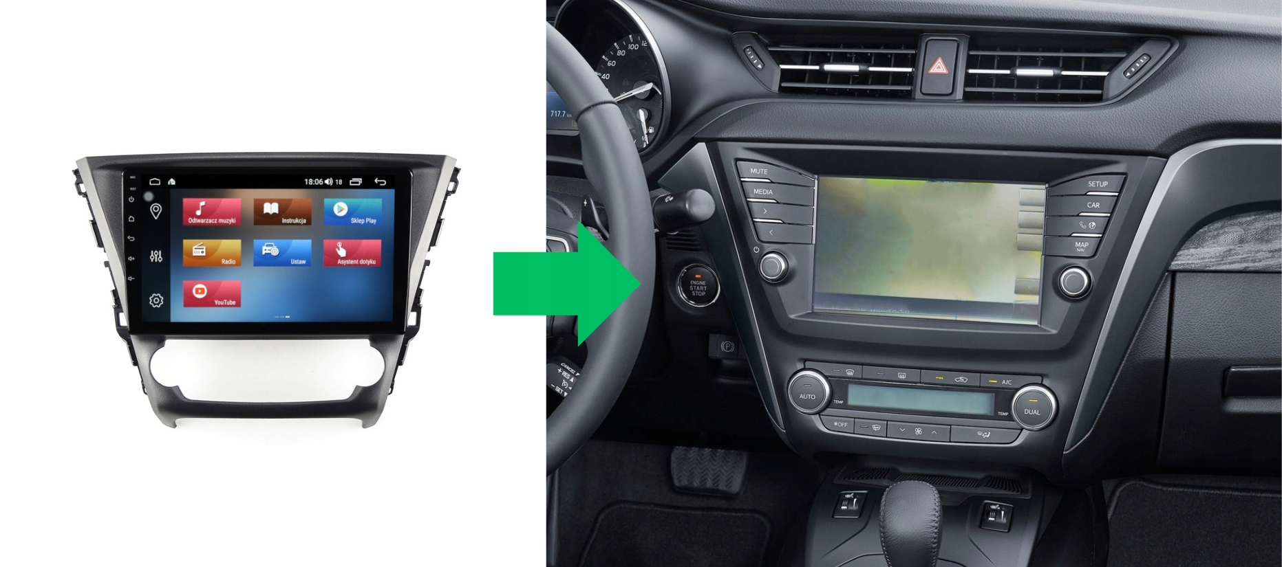 RADIO NAWIGACJA GPS TOYOTA AVENSIS 2015-2018 ANDROID 4/64 GB 5 RADIO NAWIGACJA GPS TOYOTA AVENSIS 2015-2018 ANDROID 4/64 GB