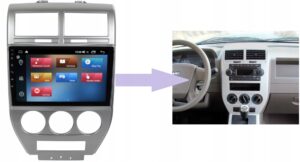 RADIO NAWIGACJA GPS JEEP COMPASS 2006-2010 ANDROID 4/64 GB