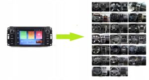 RADIO NAWIGACJA CHRYSLER ASPEN 2008-2009 ANDROID 4/64 GB