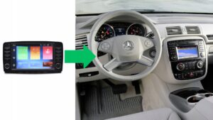 RADIO NAWIGACJA GPS MERCEDES BENZ R W251 ANDROID 8/128 GB