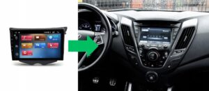 RADIO NAWIGACJA GPS HYUNDAI VELOSTER 2011-2017 ANDROID 4/64 GB