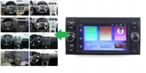 RADIO NAWIGACJA GPS FORD FOCUS 2005-2007 ANDROID CARPLAY 4/64 GB
