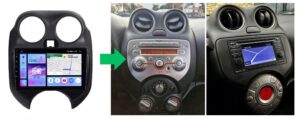 RADIO NAWIGACJA GPS NISSAN MICRA IV 2010-2013 ANDROID 8/128 GB