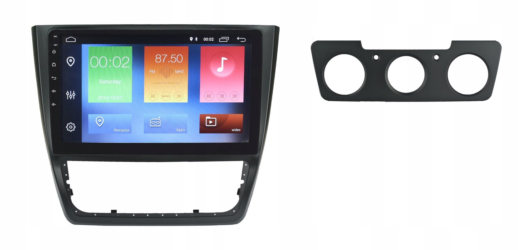 RADIO NAWIGACJA GPS SKODA YETI 2009-2017 ANDROID 2/64 GB
