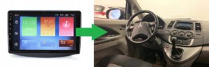 RADIO NAWIGACJA GPS MITSUBISHI GRANDIS ANDROID 4/64 GB