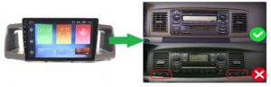 RADIO NAWIGACJA GPS TOYOTA COROLLA E12 2001-2009 ANDROID 2/64 GB