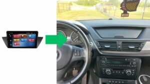RADIO NAWIGACJA GPS BMW X1 E84 2009-2015 10" ANDROID Carplay 4/64 GB