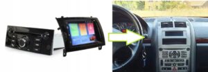 RADIO NAWIGACJA GPS PEUGEOT 407 2004-2011 ANDROID 4/64 GB
