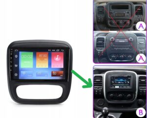 RADIO NAWIGACJA RENAULT TRAFIC 3 2014-2021 ANDROID 2/64 GB