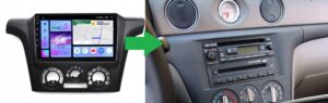 RADIO NAWIGACJA GPS MITSUBISHI OUTLANDER 2001-2008 ANDROID 8/128 GB