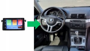 RADIO NAWIGACJA GPS BMW 3 E46 1999-2005 ANDROID 8/128 GB