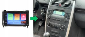 RADIO NAWIGACJA GPS MERCEDES W245, T245 A KLASA ANDROID 4/64 GB