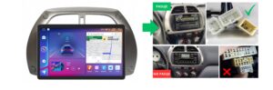 RADIO NAWIGACJA GPS TOYOTA RAV4 2001-2006 ANDROID 11,5 CALA 8/128 GB