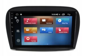RADIO NAWIGACJA GPS MERCEDES BENZ-SL 2006-2011 ANDROID 8/128 GB
