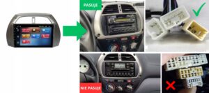 RADIO NAWIGACJA GPS TOYOTA RAV4 RAV-4 2001-2006 ANDROID 8/128 GB