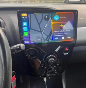 RADIO NAWIGACJA GPS CITROEN C1 II 2014-2021 ANDROID CARPLAY 8/128 GB