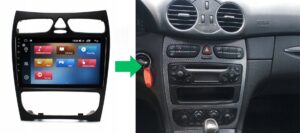 RADIONAWIGACJA MERCEDES BENZ CLK W208 W209 ANDROID 4/64 GB