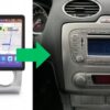 RADIO NAWIGACJA GPS FORD FOCUS 2004-2011 ANDROID 11,5 CALA 4/64 GB