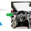 MODUŁ CARPLAY APPLE ANDROID AUTO MERCEDES B KLASA W246 NTG 5.0