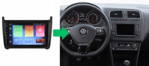 RADIO NAWIGACJA VOLKSWAGEN POLO V 2009-2017 ANDROID 8/128 GB