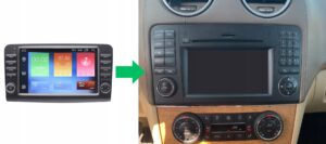7871cf2361eb302601bfaef59608f9fb.jpg RADIO NAWIGACJA GPS MERCEDES BENZ ML / GL ANDROID 8/128 GB