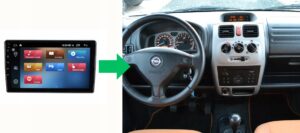 RADIO NAWIGACJA GPS OPEL AGILA 2000-2007 ANDROID 4/64 GB
