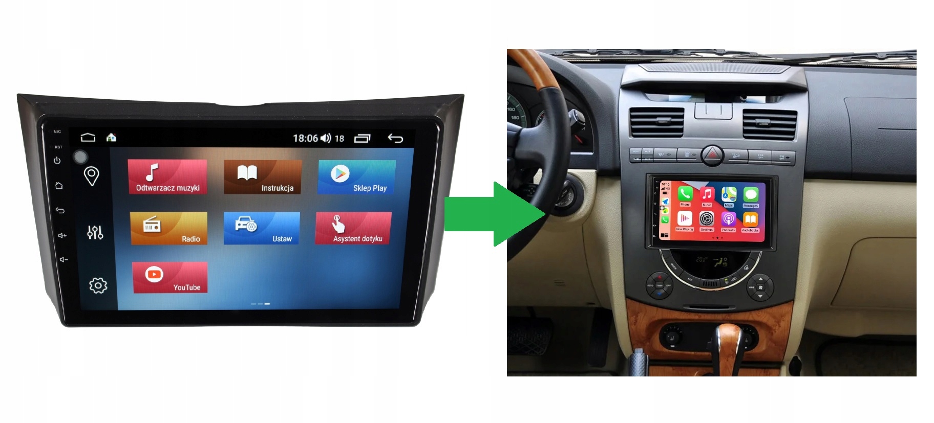 RADIO NAWIGACJA GPS SSANGYONG REXTON 2007-2012 ANDROID 4/64 GB 5 RADIO NAWIGACJA GPS SSANGYONG REXTON 2007-2012 ANDROID 4/64 GB