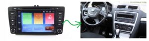 RADIO NAWIGACJA SKODA OCTAVIA II 2004-2012 ANDROID 8/128 GB