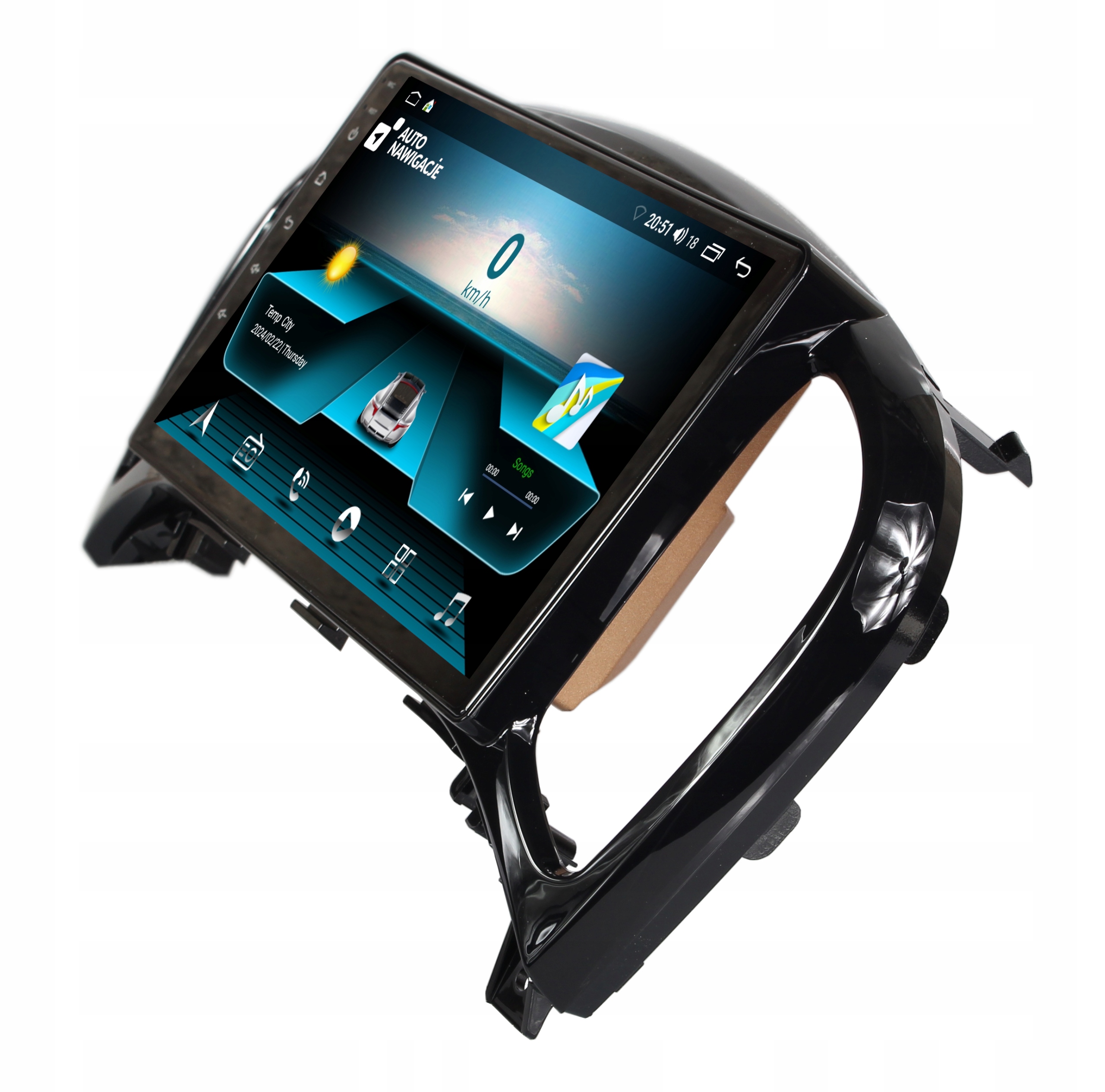 RADIO NAWIGACJA GPS NISSAN JUKE 2010+ ANDROID 2/64 GB