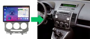 RADIO NAWIGACJA GPS MAZDA 5 2005-2010 ANDROID 11,5 CALA 4/64 GB