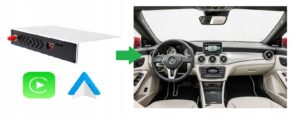 MODUŁ CARPLAY APPLE ANDROID AUTO MERCEDES GLC GLE GLS GLA NTG 5.0
