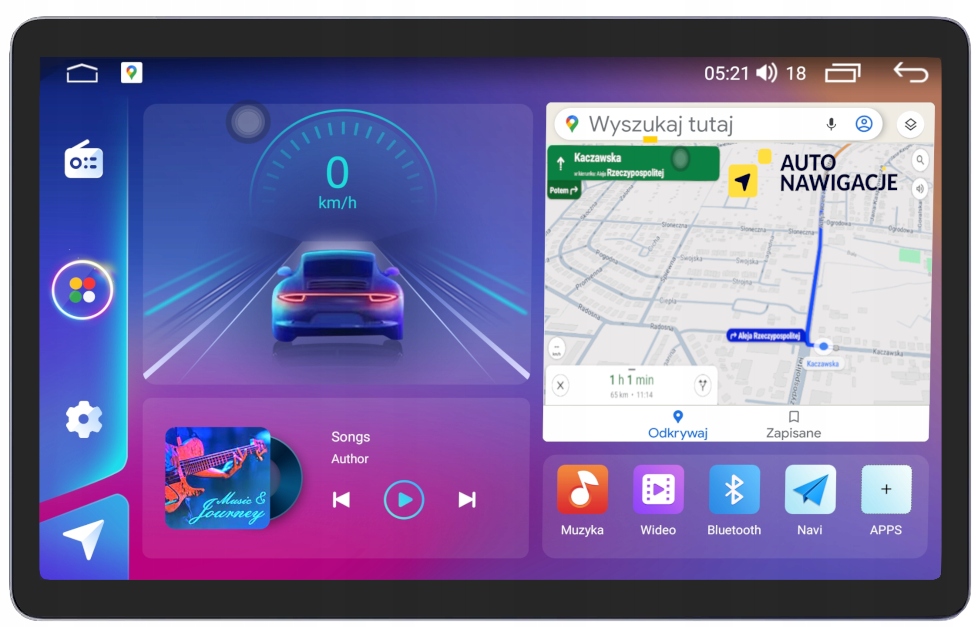 RADIO NAWIGACJA GPS CHRYSLER 300C 2008-2010 ANDROID 11,5 CALA 4/64 GB