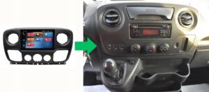 RADIO NAWIGACJA GPS RENAULT MASTER III 2010-2018 ANDROID 4/64 GB