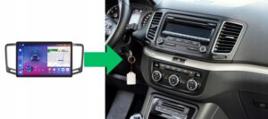 RADIO NAWIGACJA GPS VOLKSWAGEN SHARAN 2010+ ANDROID 11,5 CALI 4/64 GB